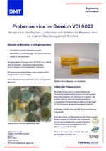 Probenservice VDI 6022