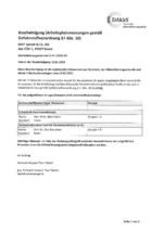DAkkS Bescheinigung nach Gefahrstoffverordnung