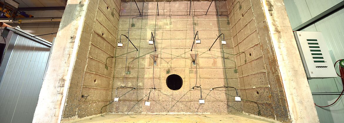 Brandofen Innenansicht